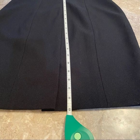 COPY - Divine black sleeveless dress zipper back size 38 - Picture 7 of 7